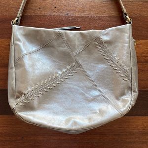 Leather shoulder Hobo purse